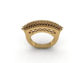 yüzük 395 altın moda güzellik elmas düğün mücevher takı kolye nişan yüzüğü evlilik platin yazdırılabilir gümüş kutlama yüzükler 3d print model - Mito3D