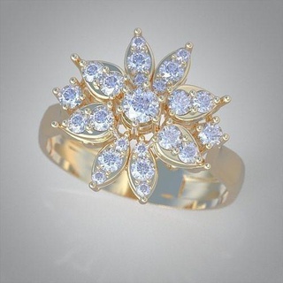 squillare 3d modello 0087 stampabile gioielleria oro argento gioiello pendente ciondoli diamante nozze lusso anelli orecchino orecchini braccialetto collana platino Catene 3d print model - Mito3D