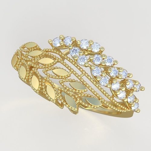 anel 3d modelo 0274 imprimível model13 jóias joalheria jóia pingente pingentes luxo argolas brinco brincos pulseira colar Casamento diamante ouro platina correntes pulseiras 3D print model - Mito3D