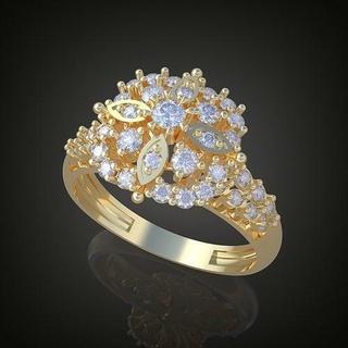 squillare 3d modello Stampa model9 gioielleria oro argento gioiello pendente ciondoli diamante nozze lusso anelli orecchino orecchini braccialetto collana platino Catene braccialetti 3d print model - Mito3D