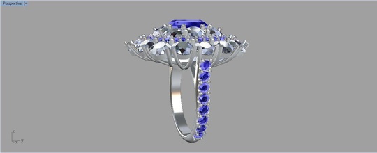 ring 3d print model2 3dmodel rinoceros matrix jewel jewelry rings 3d print model - Mito3D
