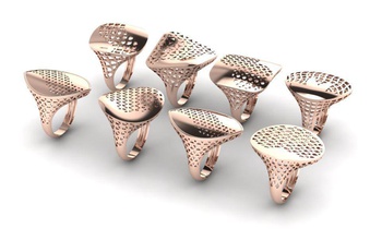 yüzük 3 boyutlu Yazdır model kuyumcu takı altın gümüş yazdırılabilir mücevher düğün kolye elmas vitrin nişan moda angagem 3d print model - Mito3D