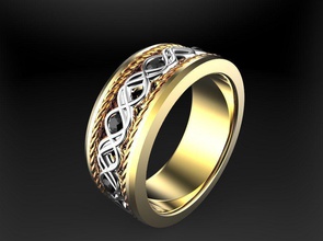 bague 3d pour imprimer le modèle d'impression j253 bijoux l'améthyste de l'anneau la livre sterling l'engagement platine mode d'argent mariage imprimable diamant beauté saphir l'émeraude joyau cad pierre précieuse les anneaux 3d print model - Mito3D