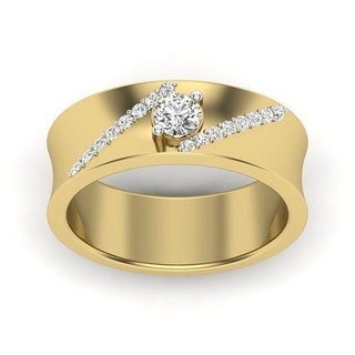 anillo 3dm detalles joyería joya oro diamante imprimible precioso Boda compromiso mujer moda anillos lujo hombres alto peso solitario 3d print model - Mito3D