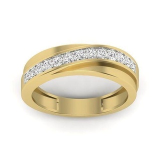 anillo 3dm detalles joyería joya oro diamante imprimible precioso hombres alto peso eternidad banda Boda compromiso mujer moda anillos 3d print model - Mito3D