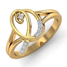 anillo 3dm stl fbx obj detalles diamante oro 3dprinted diseño moda dorado joya impresión imprimible prototipos anillos plata compromiso joyería 3d print model - Mito3D
