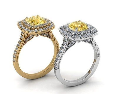ring 3dm stl obj model 3d printing cnc print rings jewelry gold silver diamond jewel jewellery printable fashion brilliant crown gem wedding beauty brillant diamant bangle 3d print model - Mito3D