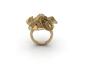 anel 40 ouro moda beleza diamante Casamento jóia jóias joalheria pingente noivado casamento platina imprimível 3d print model - Mito3D