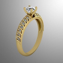 ring 40 jewelry gold luxury gem silver brilliant diamond engagement 3d 3dring 3djewelry 3djewels jewel 3djewellery jewellery 3ddiamond shining fashion beauty rings 3d print model - Mito3D