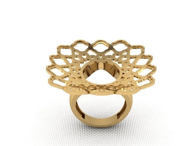 ring 404 gold fashion beauty diamond wedding jewel jewellery jewelry pendant engagementring marriage platinum printable engagement silver gem celebration rings 3D print model - Mito3D