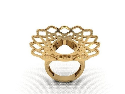 anel 404 ouro moda beleza diamante Casamento jóia jóias joalheria pingente noivado casamento platina imprimível prata gema celebração argolas 3d print model - Mito3D