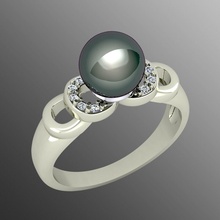 Ring 41 Schmuck wertvoll Gold Juwel Silber druckbar brillant Diamant Hochzeit Mode Finger Sterling Saphir Ringe Rubin 3d print model - Mito3D