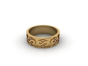 yüzük 417 altın moda güzellik elmas düğün mücevher takı kolye nişan yüzüğü evlilik platin yazdırılabilir gümüş kutlama 3d print model - Mito3D