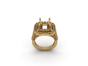 ring 426 gold fashion beauty diamond wedding jewel jewellery jewelry pendant engagementring marriage platinum printable engagement silver gem celebration rings 3d print model - Mito3D