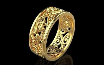 squillare 4263 anelli Fidanzamento nozze donne diamante oro argento gemma gioiello gioielleria arte lusso sterlina 3d print model - Mito3D