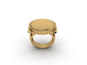 ring 445 gold mode schönheit diamant hochzeit juwel schmuck anhänger verlobungsring ehe platin druckbar engagement silber feier ringe 3d print model - Mito3D