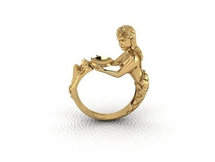 anillo 449 oro Moda belleza diamante Boda joya joyería colgante pendiente compromiso matrimonio platino imprimible plata celebracion anillos 3d print model - Mito3D