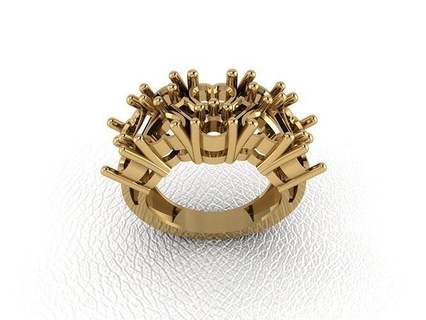 squillare 462 oro moda bellezza diamante nozze gioiello gioielleria pendente anello fidanzamento matrimonio platino stampabile Fidanzamento argento gemma celebrazione anelli 3d print model - Mito3D