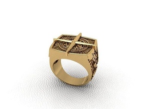 anillo 464 oro Moda belleza diamante Boda joya joyería colgante pendiente compromiso matrimonio platino imprimible plata celebracion 3d print model - Mito3D
