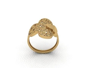 Ring 471 Gold Mode Schönheit Diamant Hochzeit Juwel Schmuck Anhänger Verlobungsring Ehe Platin druckbar Engagement Silber Feier 3d print model - Mito3D