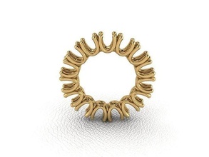 anel 483 ouro moda beleza diamante Casamento jóia jóias joalheria pingente noivado casamento platina imprimível prata gema celebração 3d print model - Mito3D