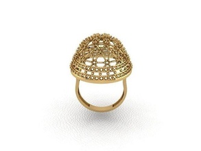 anillo 488 oro Moda belleza diamante Boda joya joyería colgante pendiente compromiso matrimonio platino imprimible plata celebracion 3d print model - Mito3D