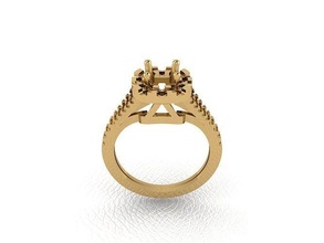 anel 492 ouro moda beleza diamante Casamento jóia jóias joalheria pingente noivado casamento platina imprimível prata gema celebração 3d print model - Mito3D