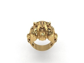 Ring 494 Gold Mode Schönheit Diamant Hochzeit Juwel Schmuck Anhänger Verlobungsring Ehe Platin druckbar Engagement Silber Feier 3d print model - Mito3D
