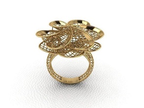 anel 49 ouro moda beleza diamante Casamento jóia jóias joalheria pingente noivado casamento platina imprimível prata gema celebração 3d print model - Mito3D