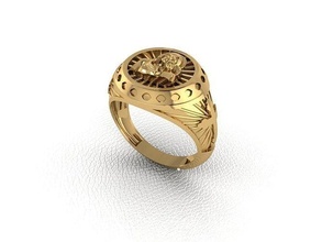 yüzük 55 altın moda güzellik elmas düğün mücevher takı kolye nişan yüzüğü evlilik platin yazdırılabilir gümüş kutlama yüzükler 3d print model - Mito3D