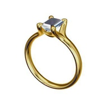ring 56 gold Schmuck Luxus Ehe Juwel gem genial Diamant-ring feier Geburtstag Jubiläum bedruckbar ist kostbar engagement scheint Ringe 3d print model - Mito3D