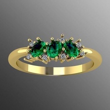 anel n 56 joalheria ouro gema prata jóia brilhante diamante casamento moda dedo esterlina safira diamantado argolas rubi platina beleza 3d print model - Mito3D