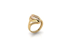 57 yüzüğü takı altın yüzük kolye yazdırılabilir elmas Gümüş engagem düğün nişan mücevher moda güzellik gem gergedan 3d print model - Mito3D
