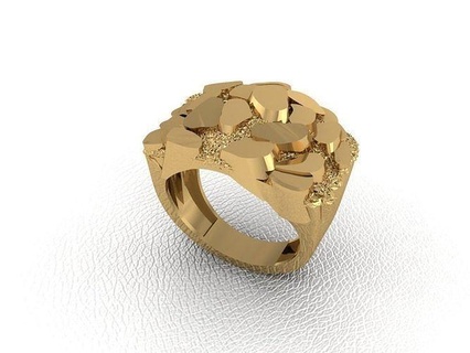 Ring 577 Gold Mode Schönheit Diamant Hochzeit Juwel Schmuck Anhänger Verlobungsring Ehe Platin druckbar Engagement Silber Feier Ringe 3d print model - Mito3D