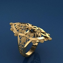 ring 59 Schmuck gold Mode-ring sterling bedruckbar ist Mode-Schönheit Diamant-ring Hochzeit engagement Silber Platin genial gem Bekleidung Saphir ruby brillant Ringe 3d print model - Mito3D