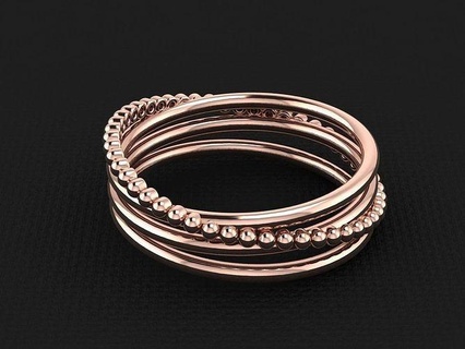 anillo 644 oro Moda belleza diamante Boda joya joyería colgante pendiente compromiso matrimonio platino imprimible plata celebracion moda anillos 3d print model - Mito3D