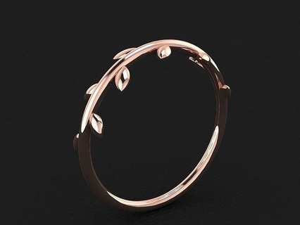 anillo 647 oro Moda belleza diamante Boda joya joyería colgante pendiente compromiso matrimonio platino imprimible plata celebracion moda anillos 3d print model - Mito3D