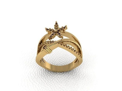 anillo 665 oro Moda belleza diamante Boda joya joyería colgante pendiente compromiso matrimonio platino imprimible plata celebracion anillos 3d print model - Mito3D
