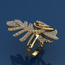 67 yüzük takı altın moda güzellik elmas düğün yüzüğü mücevher parlayan Gümüş yazdırılabilir gem engagem nişan kolye 3d print model - Mito3D