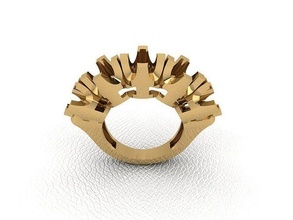 anillo 67 oro Moda belleza diamante Boda joya joyería colgante pendiente compromiso matrimonio platino imprimible plata celebracion 3d print model - Mito3D