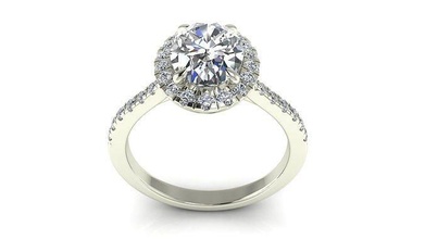 bague 70 bijoux gemme engagement or argent imprimable mariage précieux diamant anneaux verragio mode tiffany bande 3d print model - Mito3D