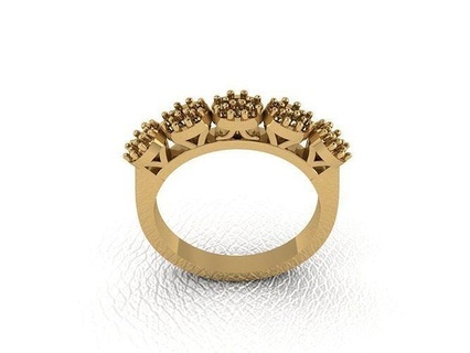 yüzük 706 altın moda güzellik elmas düğün mücevher takı kolye nişan yüzüğü evlilik platin yazdırılabilir gümüş kutlama yüzükler 3d print model - Mito3D