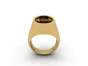 anillo 7 oro Moda belleza diamante Boda joya joyería colgante pendiente compromiso matrimonio platino imprimible plata celebracion 3d print model - Mito3D