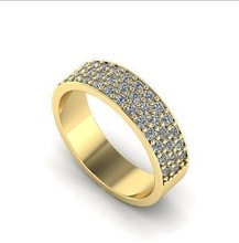 ring 745 ohrringe kolco sergi dlya pechati 3dmodel druckbar sterling mode silber platin schmuck engagement juwel ringe missfox dekoration diamant 3d print model - Mito3D