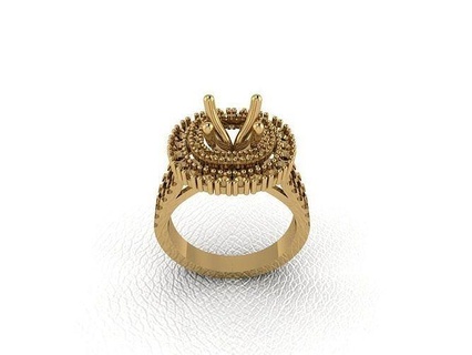 Ring 762 Gold Mode Schönheit Diamant Hochzeit Juwel Schmuck Anhänger Verlobungsring Ehe Platin druckbar Engagement Silber Feier Ringe 3d print model - Mito3D