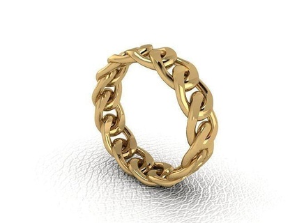 ring 763 gold mode schönheit diamant hochzeit juwel schmuck anhänger verlobungsring ehe platin druckbar engagement silber feier ringe 3d print model - Mito3D