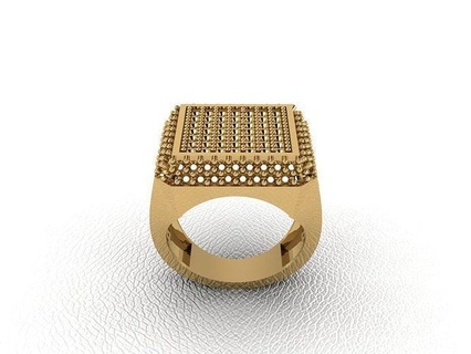 bague 780 or mode beauté diamant mariage bijou bijoux pendentif fiançailles platine imprimable engagement argent gemme fête anneaux 3d print model - Mito3D