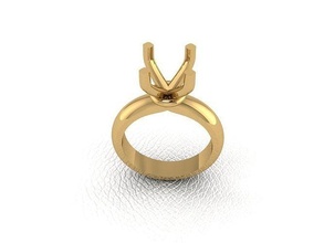 Ring 78 Gold Mode Schönheit Diamant Hochzeit Juwel Schmuck Anhänger Verlobungsring Ehe Platin druckbar Engagement Silber Feier 3d print model - Mito3D