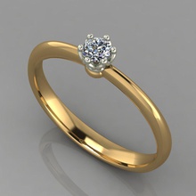 anel 79 jóias ouro gem diamante branco de casamento jóia printable anéis 3d print model - Mito3D