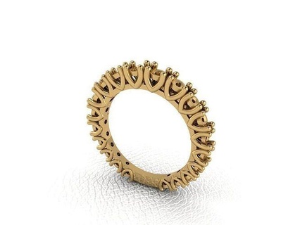 Ring 795 Gold Mode Schönheit Diamant Hochzeit Juwel Schmuck Anhänger Verlobungsring Ehe Platin druckbar Engagement Silber Feier Ringe 3d print model - Mito3D